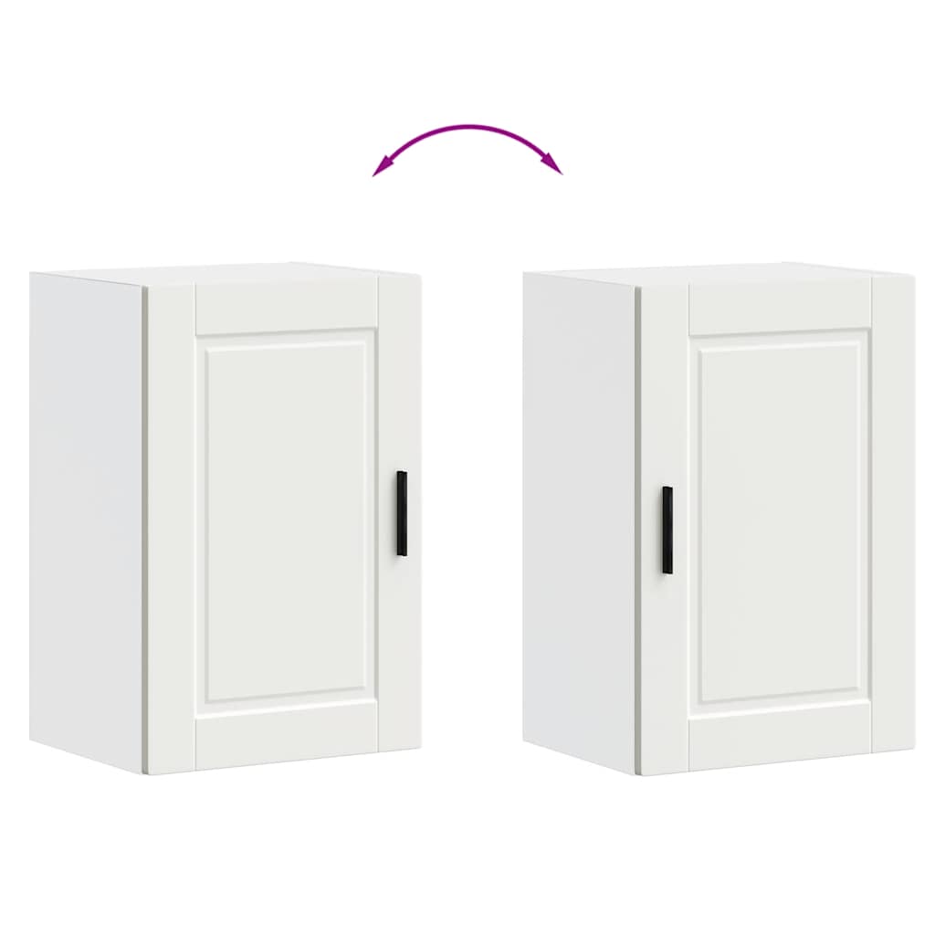 Kitchen wall cabinet, Porto, white, engineered wood