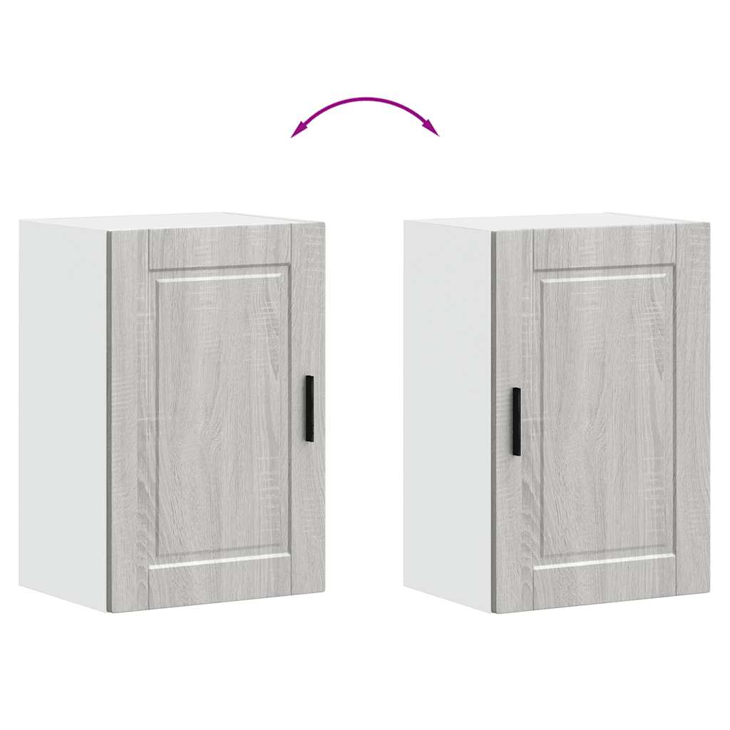 Wall kitchen cabinet "Porto" Grey Sonoma