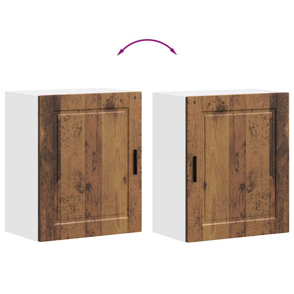 virtuves sienas skapji 2 gab. "Porto" Old Wood
