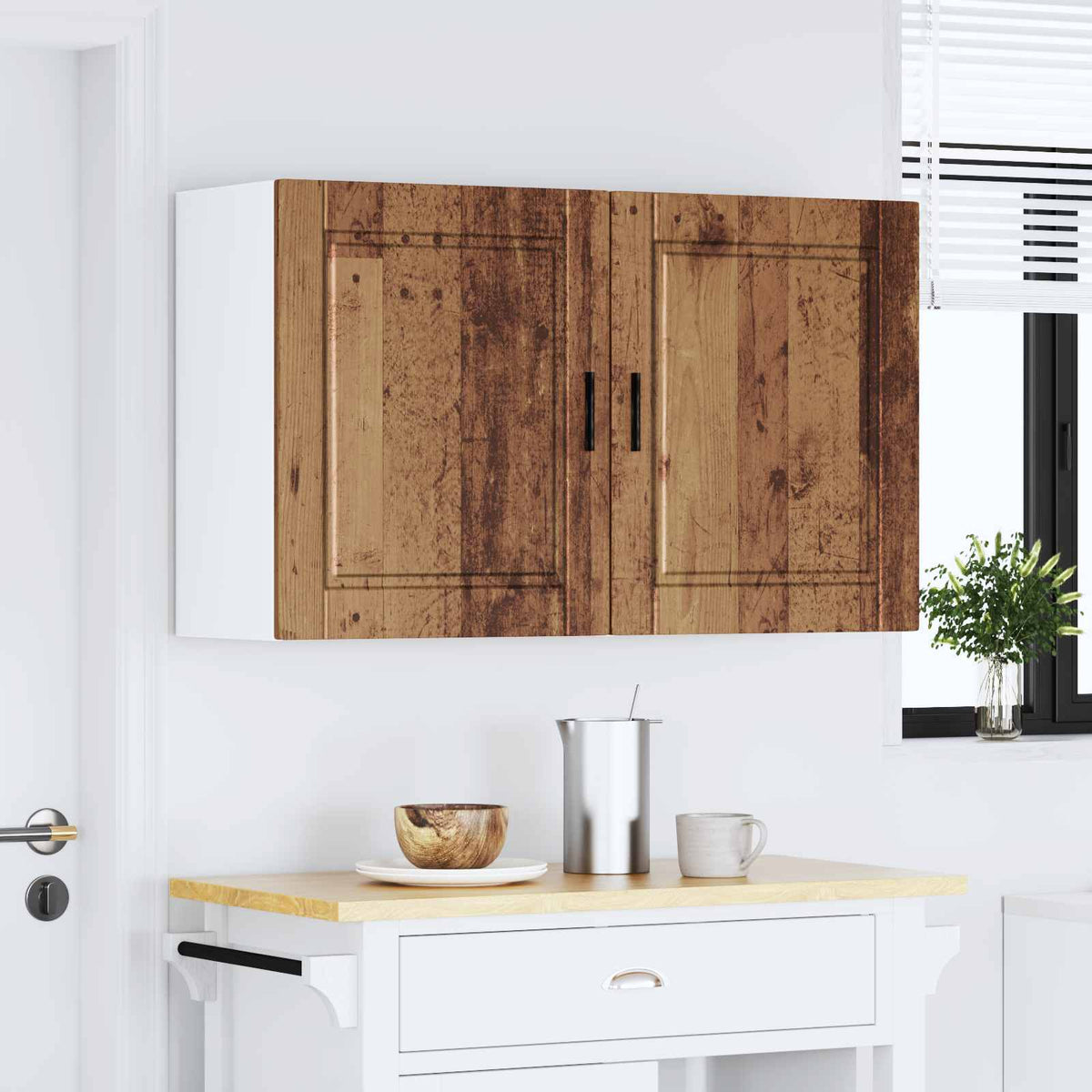 virtuvės sieninės spintos 2 vnt "Porto" Old Wood