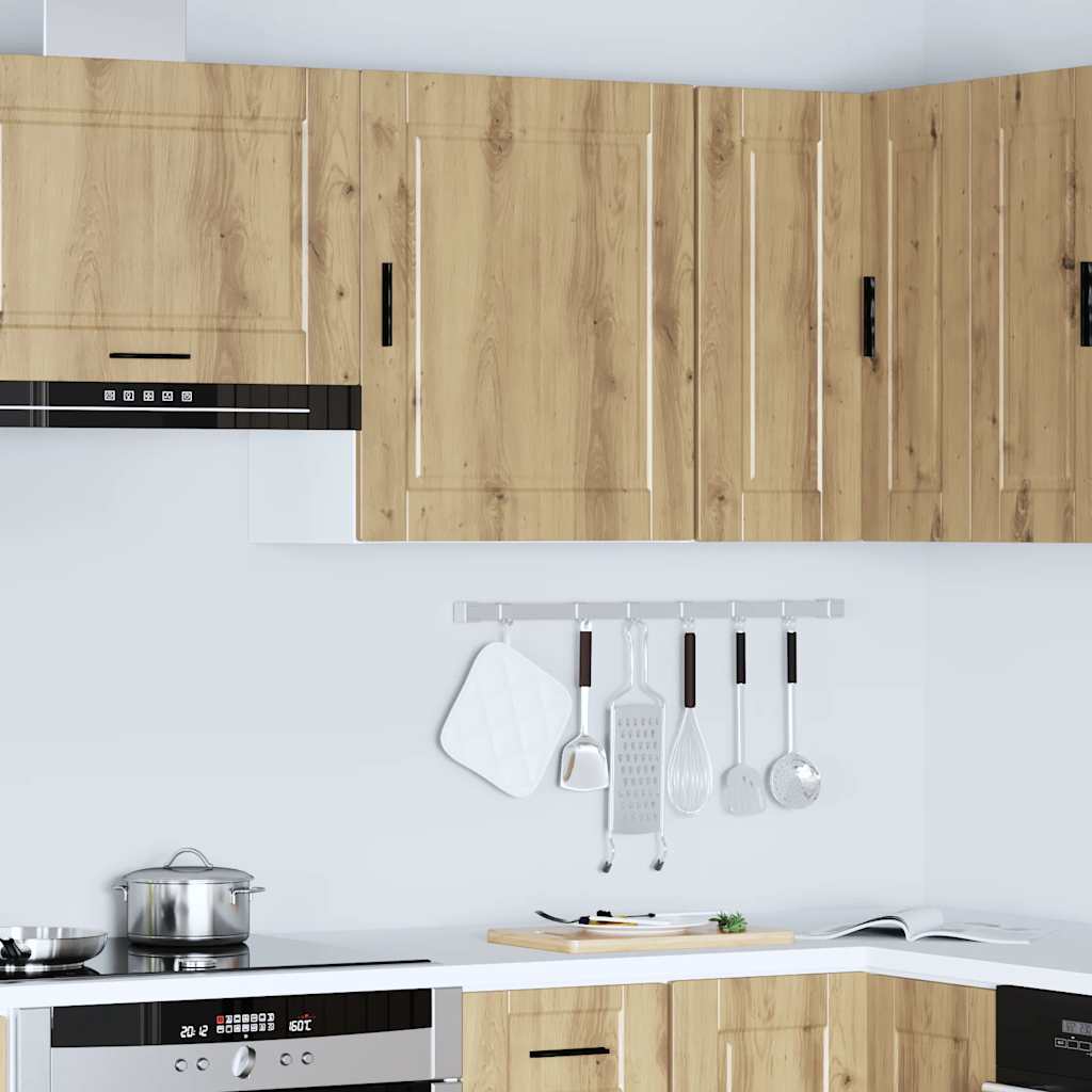 Sieninė virtuvės spinta "Porto" Artisan Oak Engineered Wood