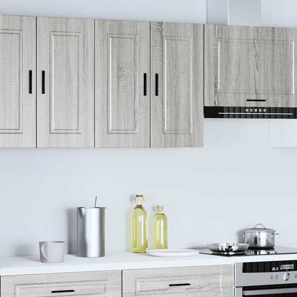 Kitchen cabinet, Porto, grey, engineered wood