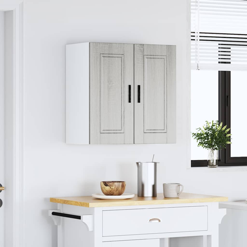Kitchen cabinet, Porto, grey, engineered wood