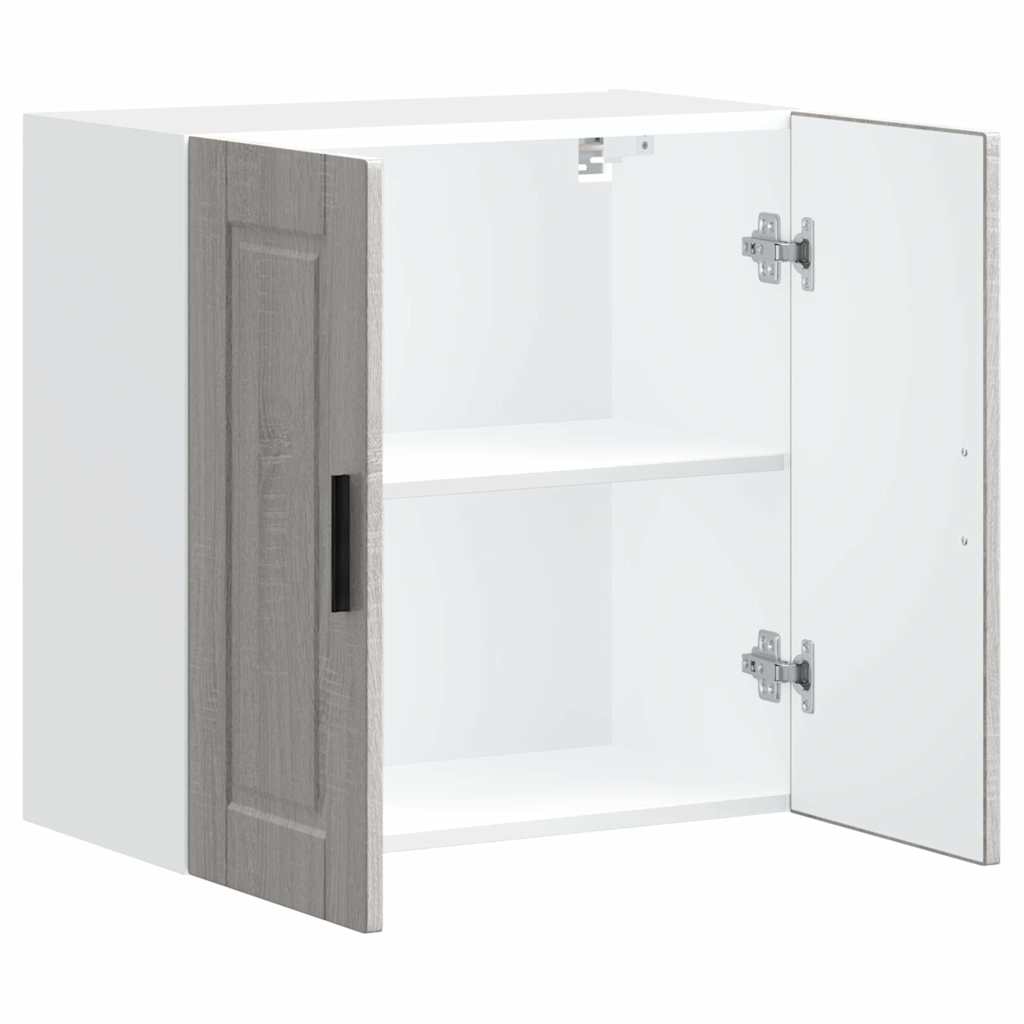 Kitchen cabinet, Porto, grey, engineered wood