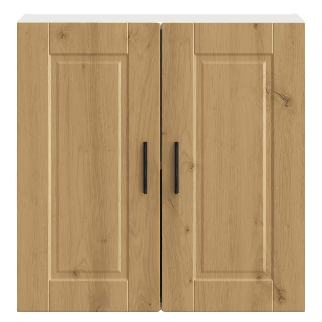 Wall kitchen cabinet, Porto, artisan oak, wood
