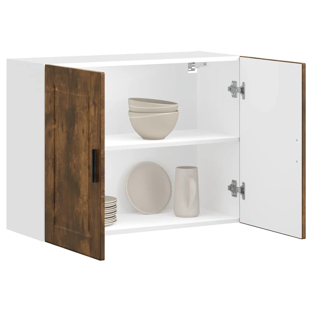 Kitchen cabinet, Porto, smoked oak, engineered wood