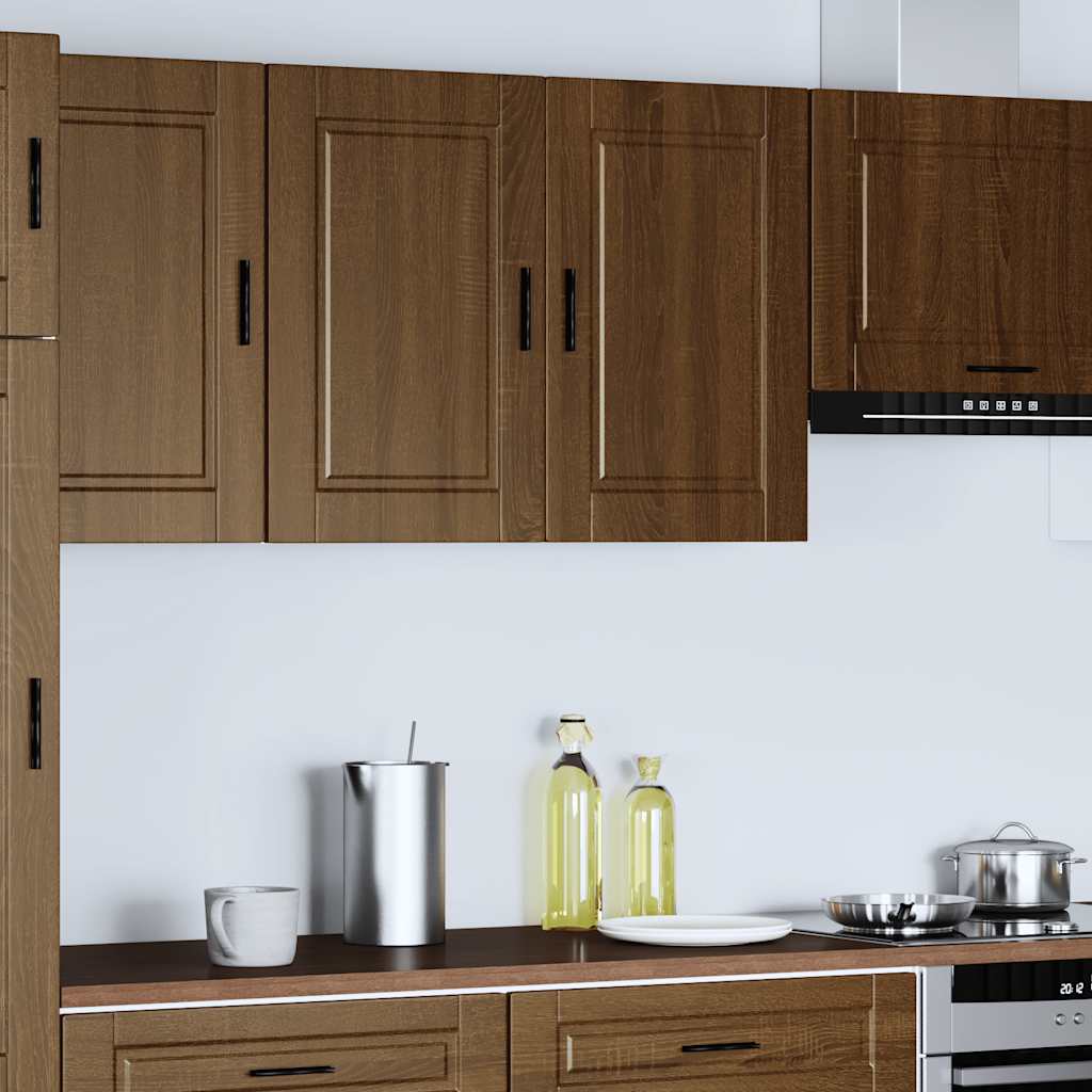 Kitchen cabinet, Porto, brown oak, engineered wood