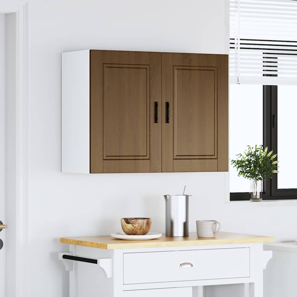 Kitchen cabinet, Porto, brown oak, engineered wood