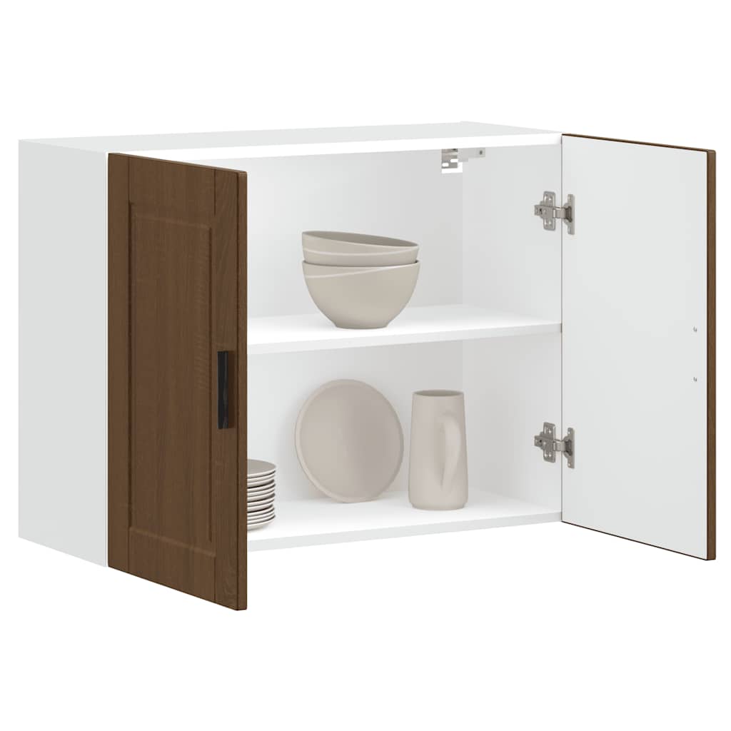 Kitchen cabinet, Porto, brown oak, engineered wood