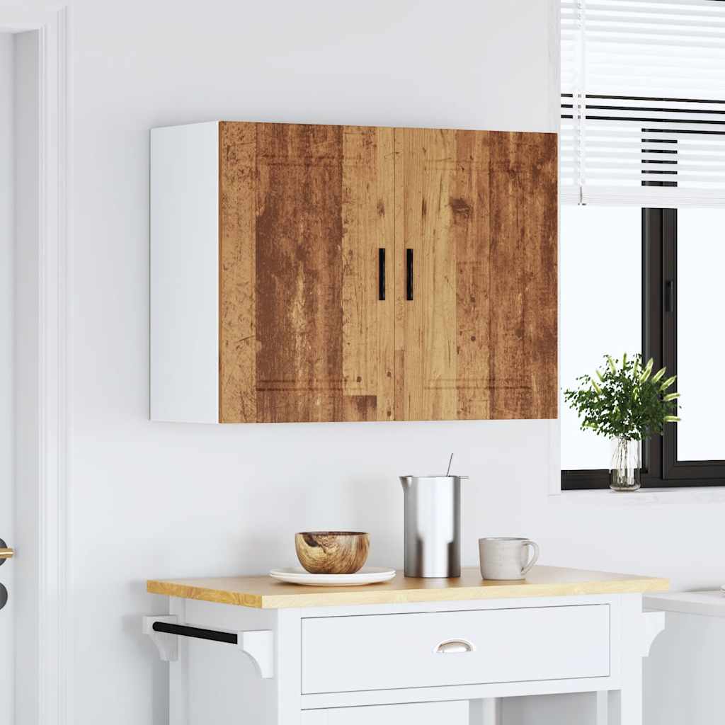 Wall kitchen cabinet, Porto, wood, engineered wood