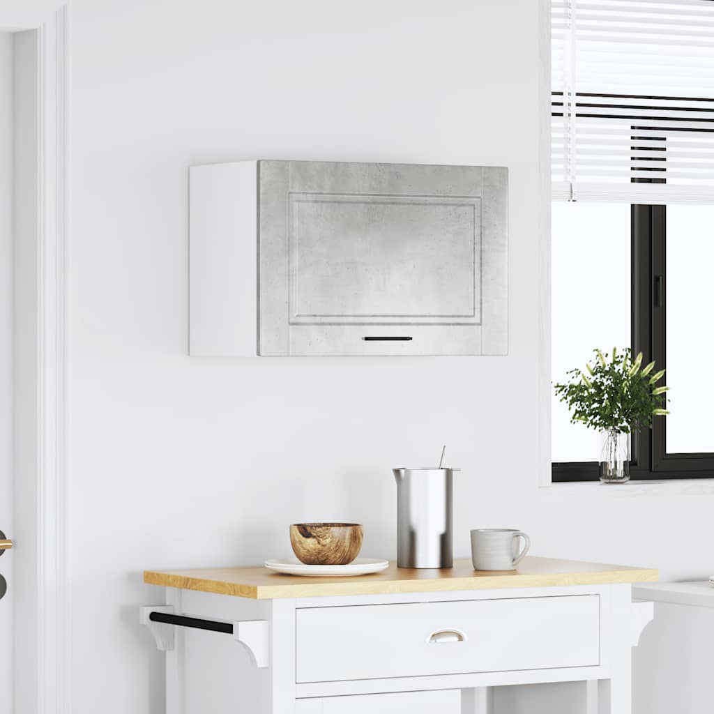 Kitchen cabinet, Porto, concrete grey, engineered wood