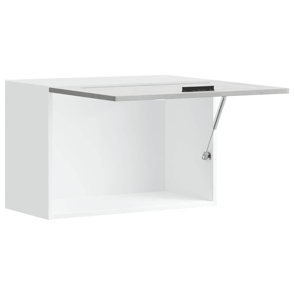Kitchen cabinet, Porto, concrete grey, engineered wood