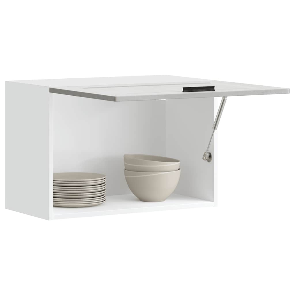 Kitchen cabinet, Porto, concrete grey, engineered wood
