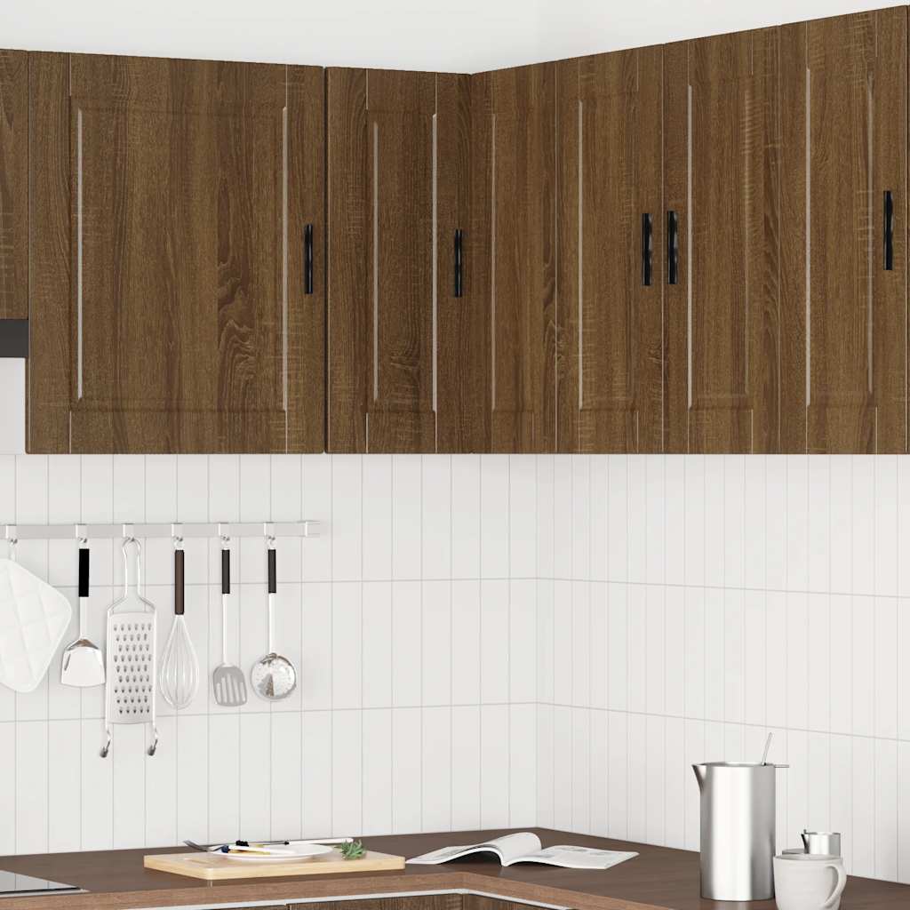Kitchen cabinet, Porto, brown oak, engineered wood