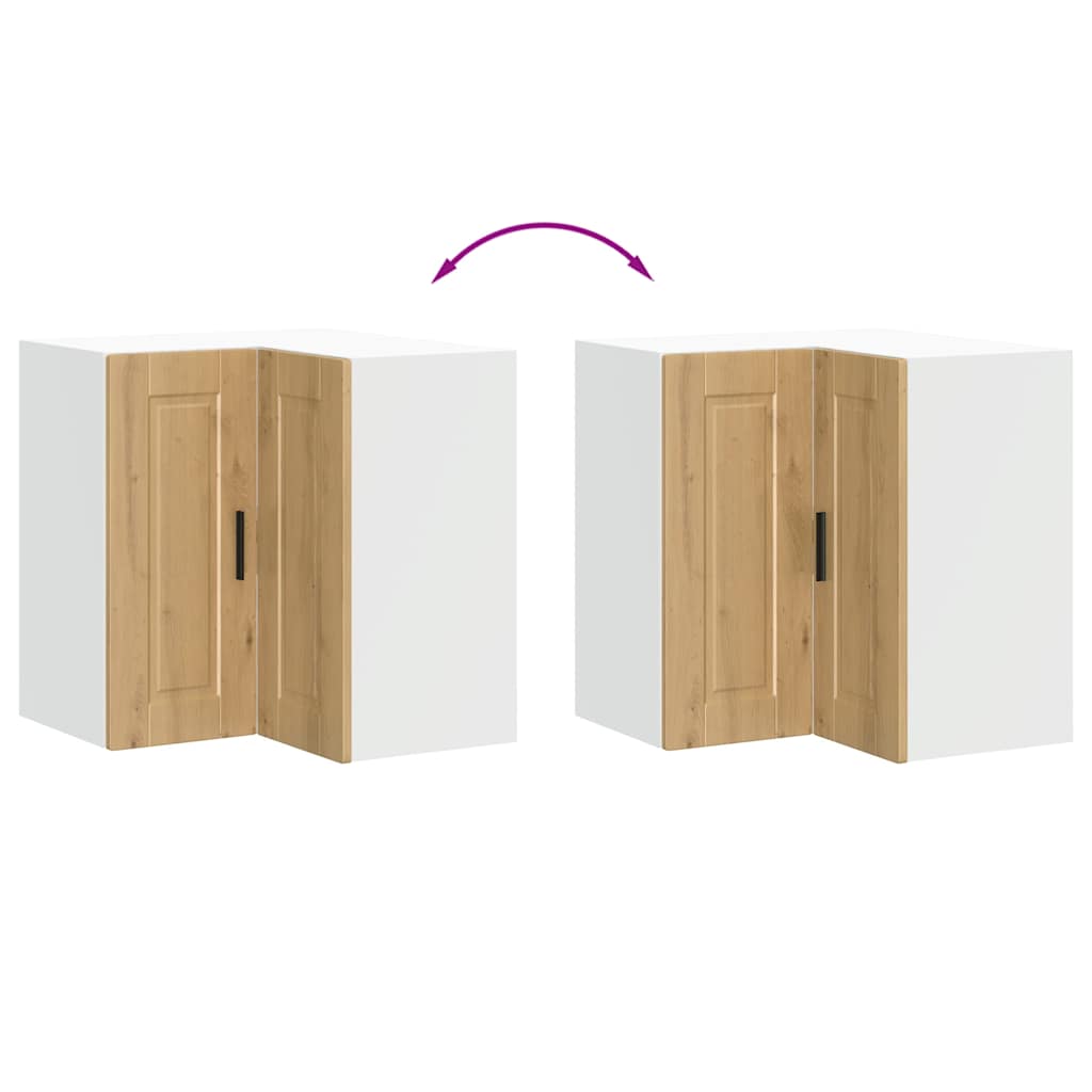 Kitchen cabinet, Porto, artisan oak, engineered wood