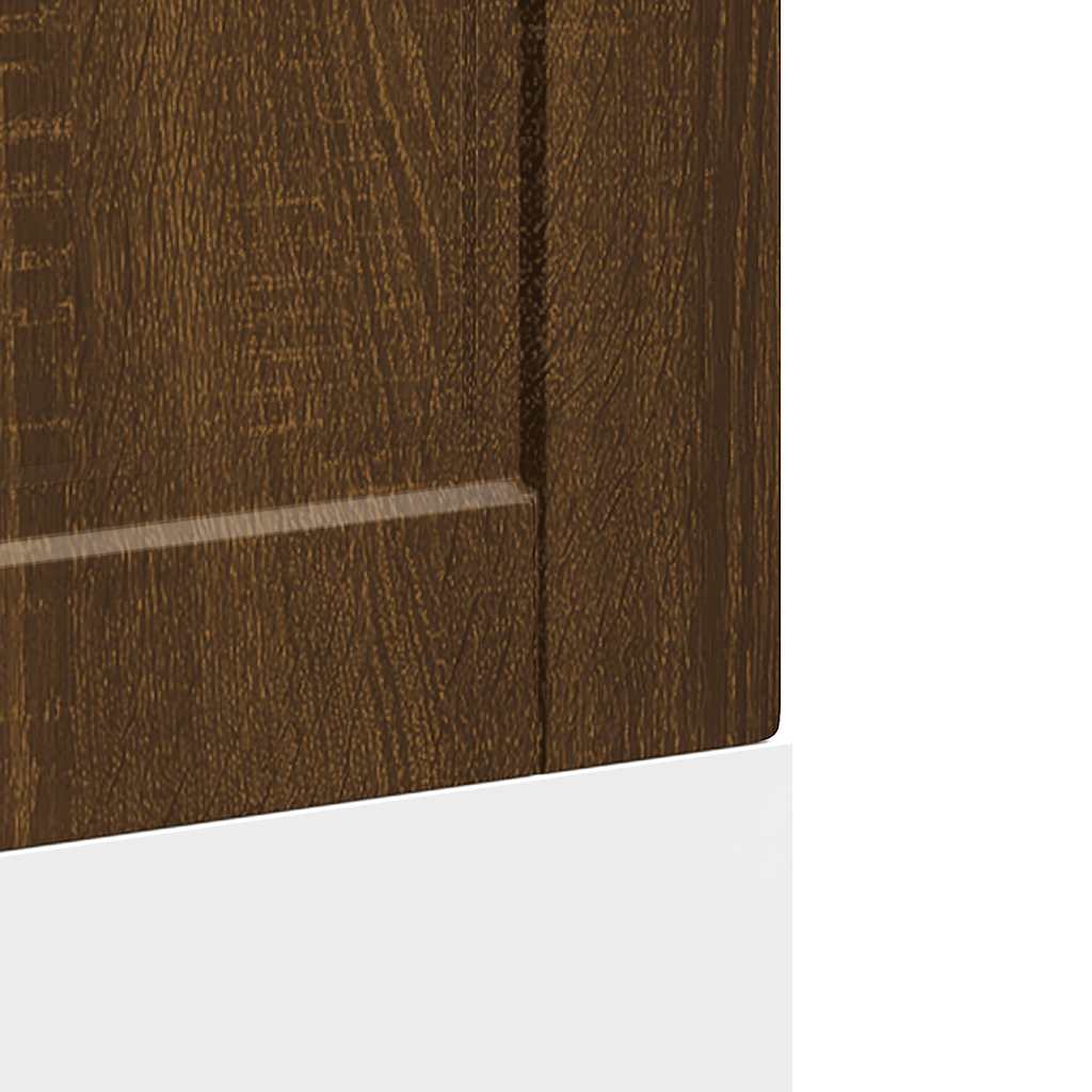 Dishwasher panel, Porto, brown, 60x1.5x67cm, wood