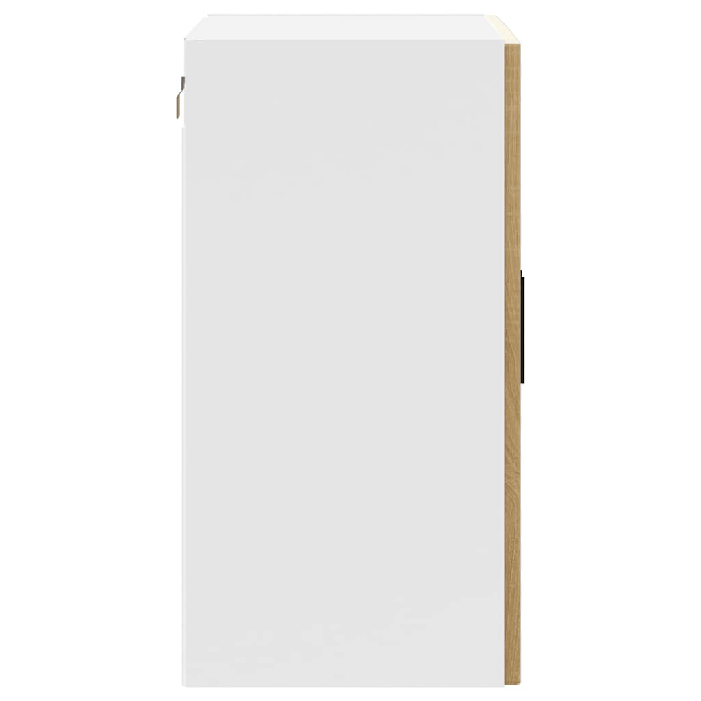 Kitchen cabinet with glass doors, Porto, Sonoma oak
