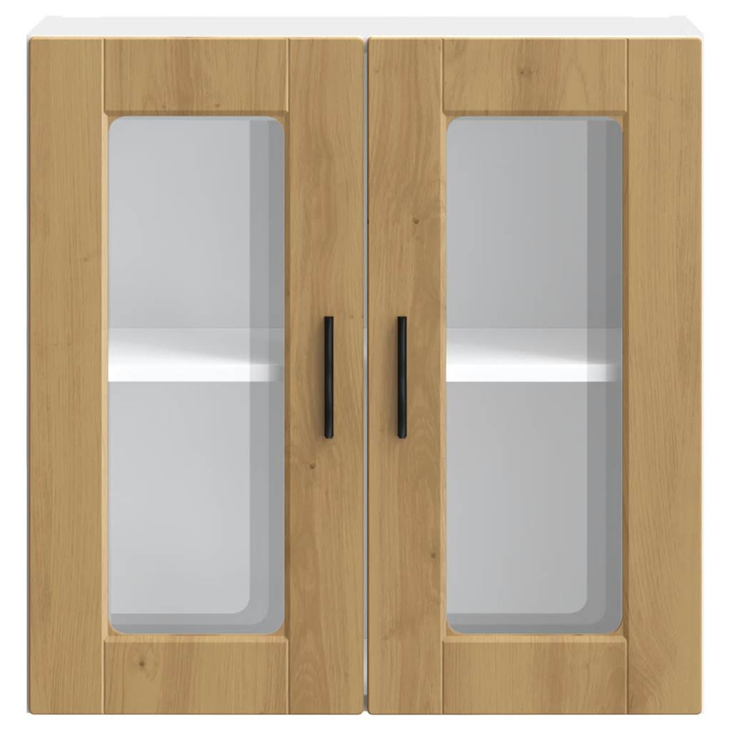 Kitchen cabinet with glass doors, Porto, artisano