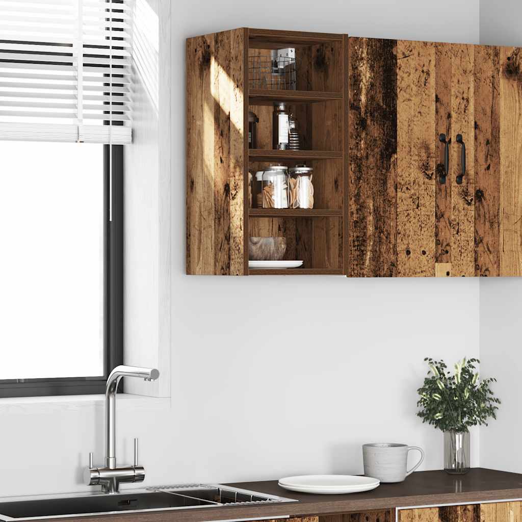 Wall-Mounted Cabinet "Riga" Old Wood 30x29.5x60 cm