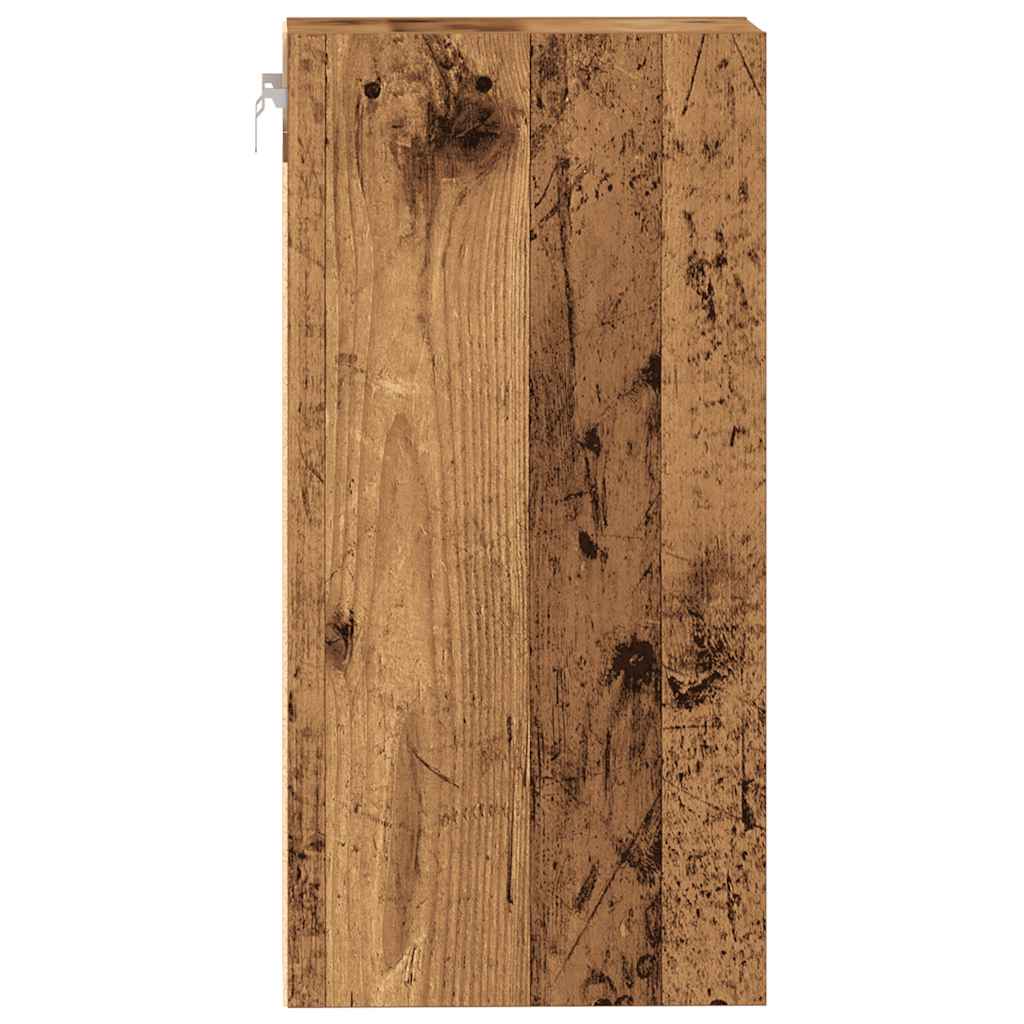Wall-Mounted Cabinet "Riga" Old Wood 30x29.5x60 cm