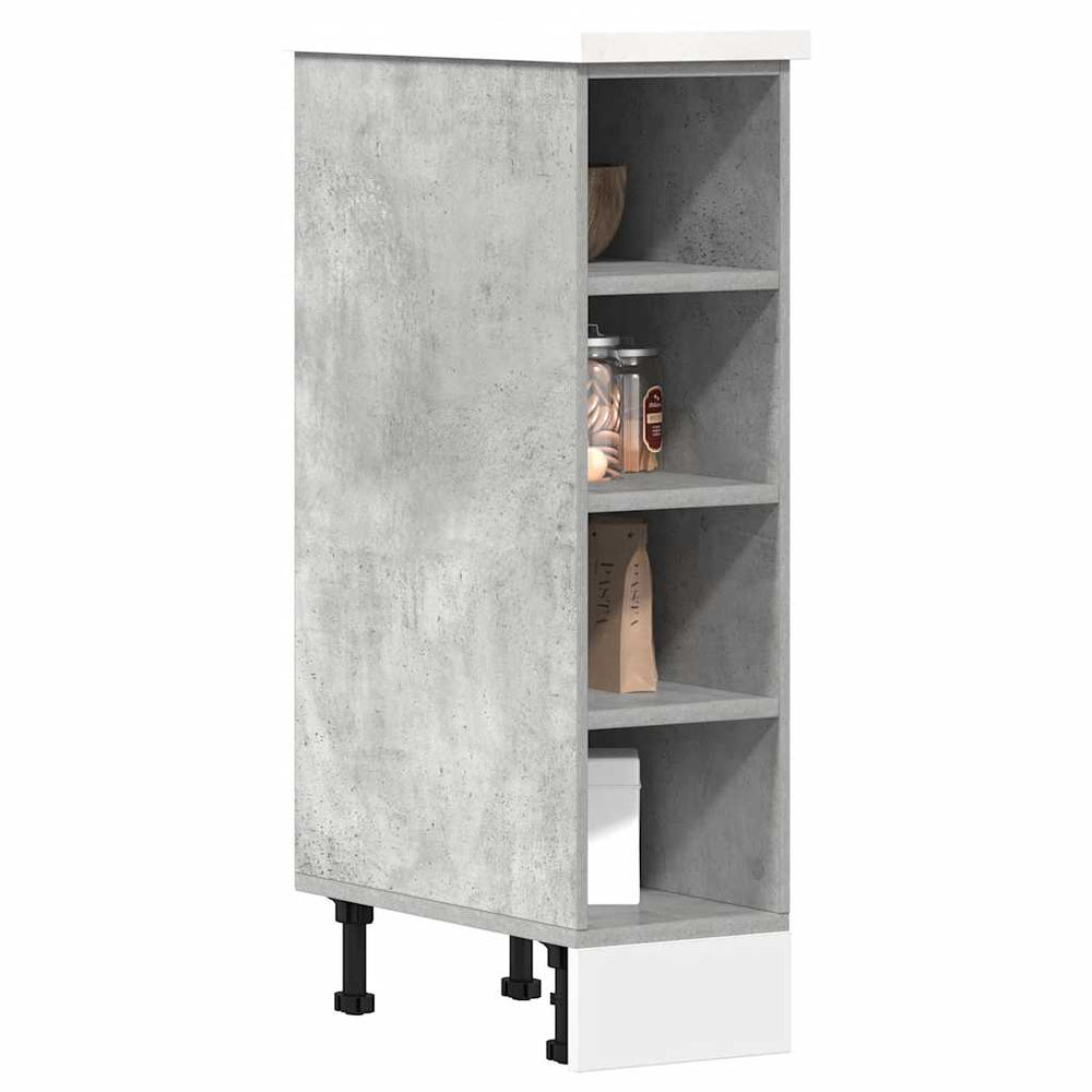 Base Cabinet "Riga" Concrete Grey 20x44.5x81.5 cm