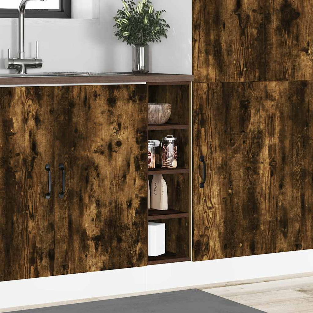 base cabinet "Riga" smoked oak 20x44.5x81.5 cm