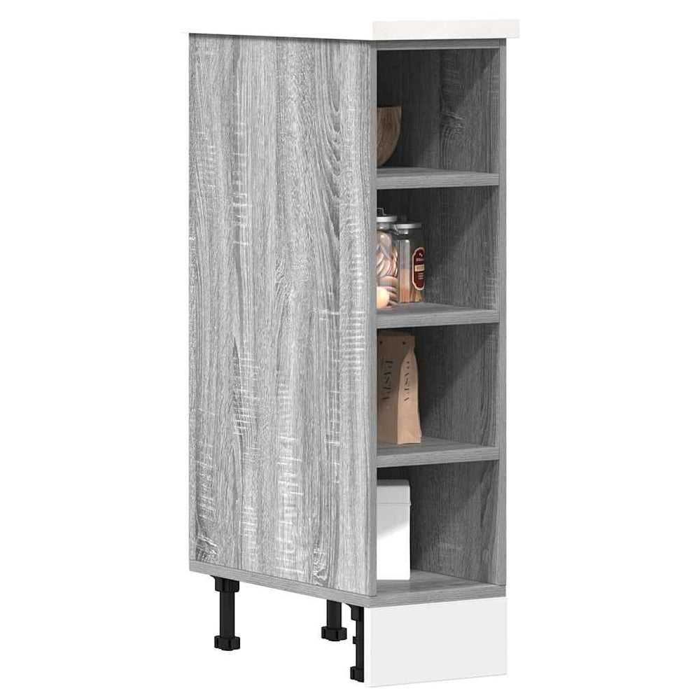 Base cabinet "Riga" grey Sonoma 20x44,5x81,5 cm