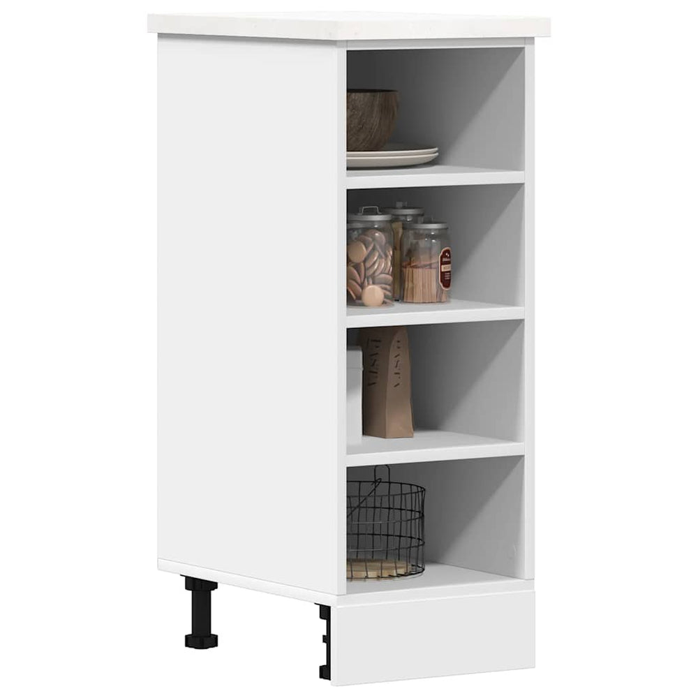 Base cabinet "Riga" white 30x44.5x81.5 cm
