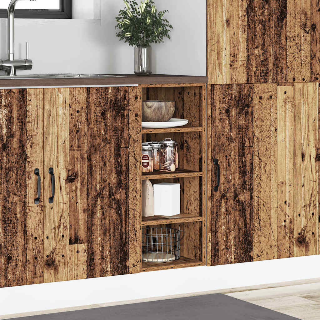 Base cabinet "Riga" Old wood 30x44.5x81.5 cm