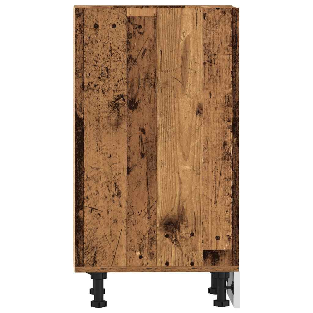 Base cabinet "Riga" Old wood 30x44.5x81.5 cm