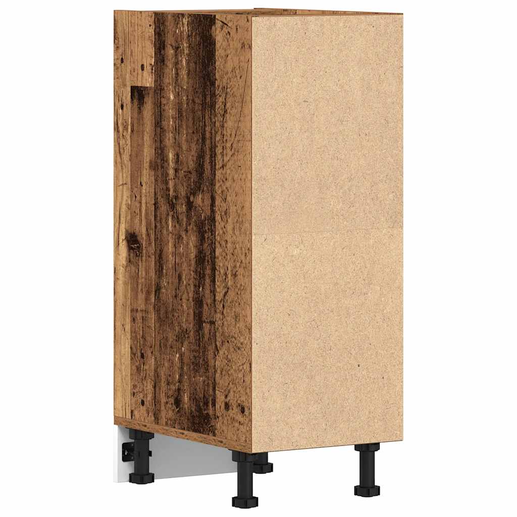 Base cabinet "Riga" Old wood 30x44.5x81.5 cm