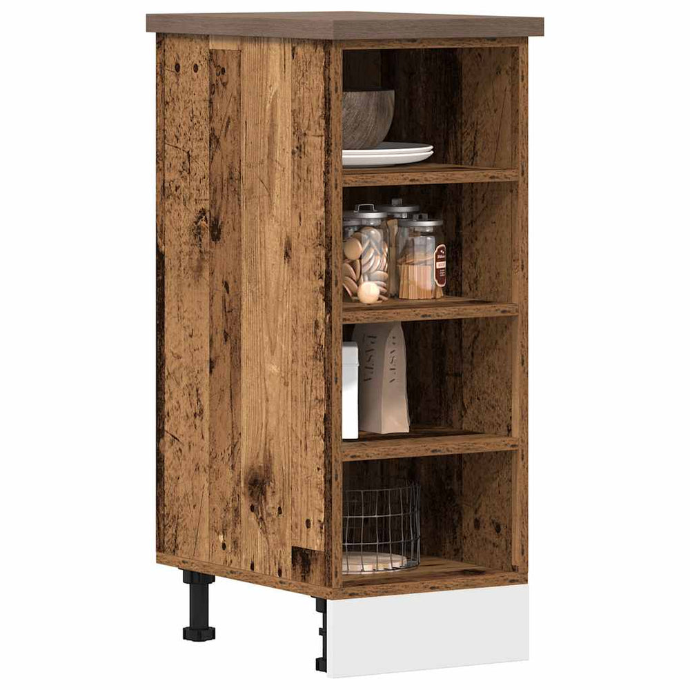 Base cabinet "Riga" Old wood 30x44.5x81.5 cm