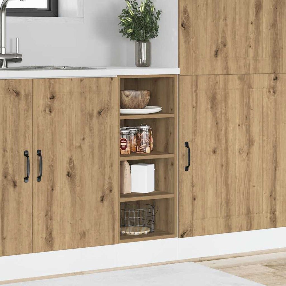 Base cabinet "Riga" Artisan oak 30x44.5x81.5 cm