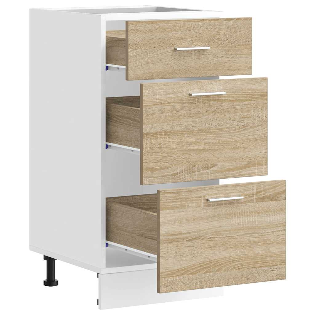 Base cabinet "Lyon" Sonoma oak 40x46x81.5 cm
