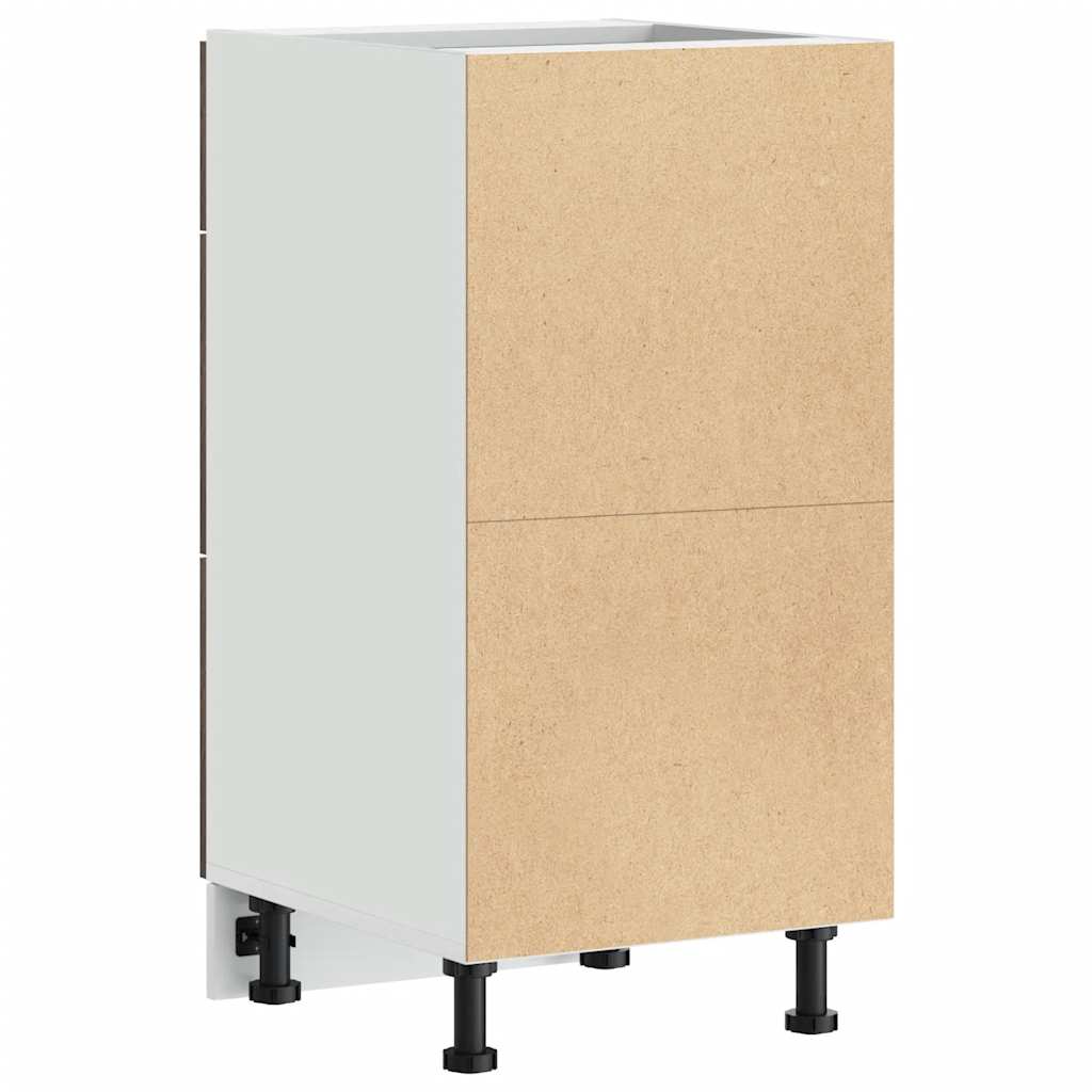 Base cabinet "Lyon" smoked oak 40x46x81.5 cm