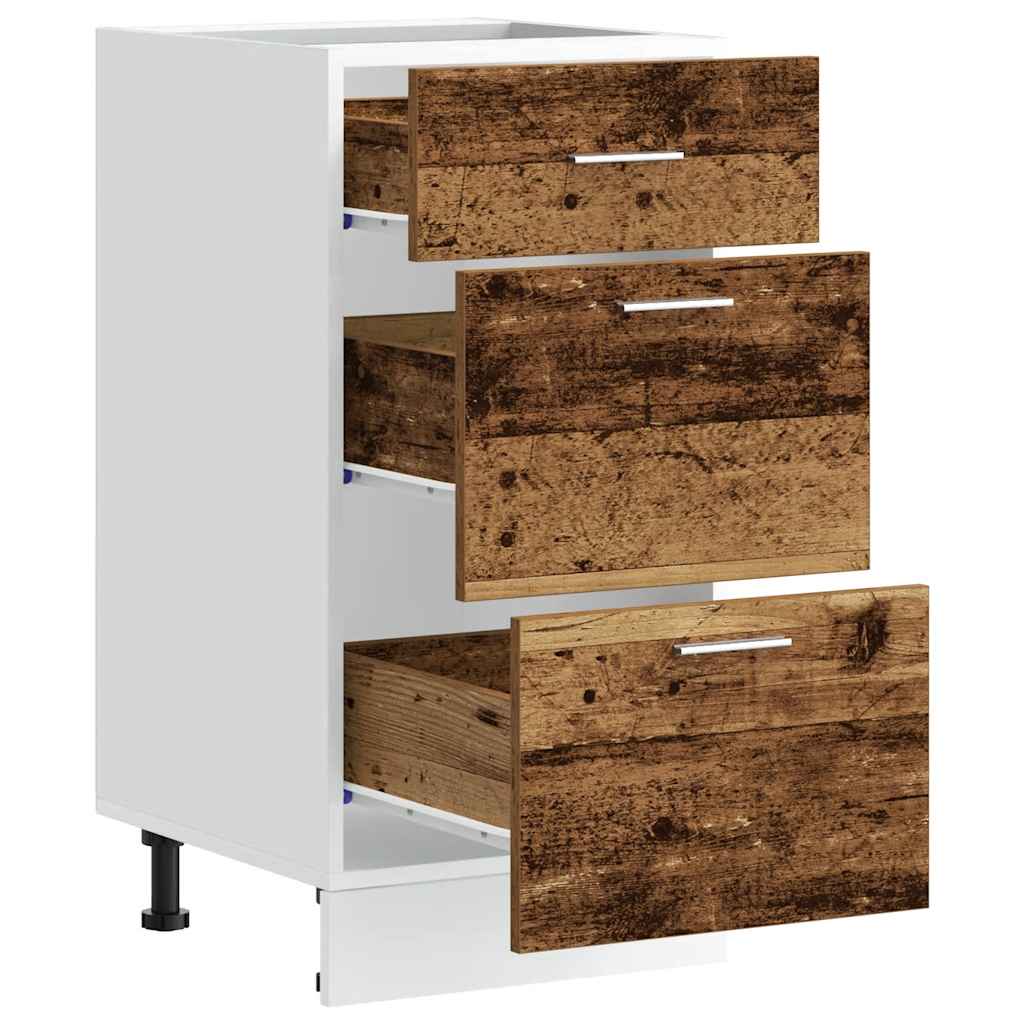 Apatinė spintelė “Lyon" Old Wood 40x46x81, 5 cm