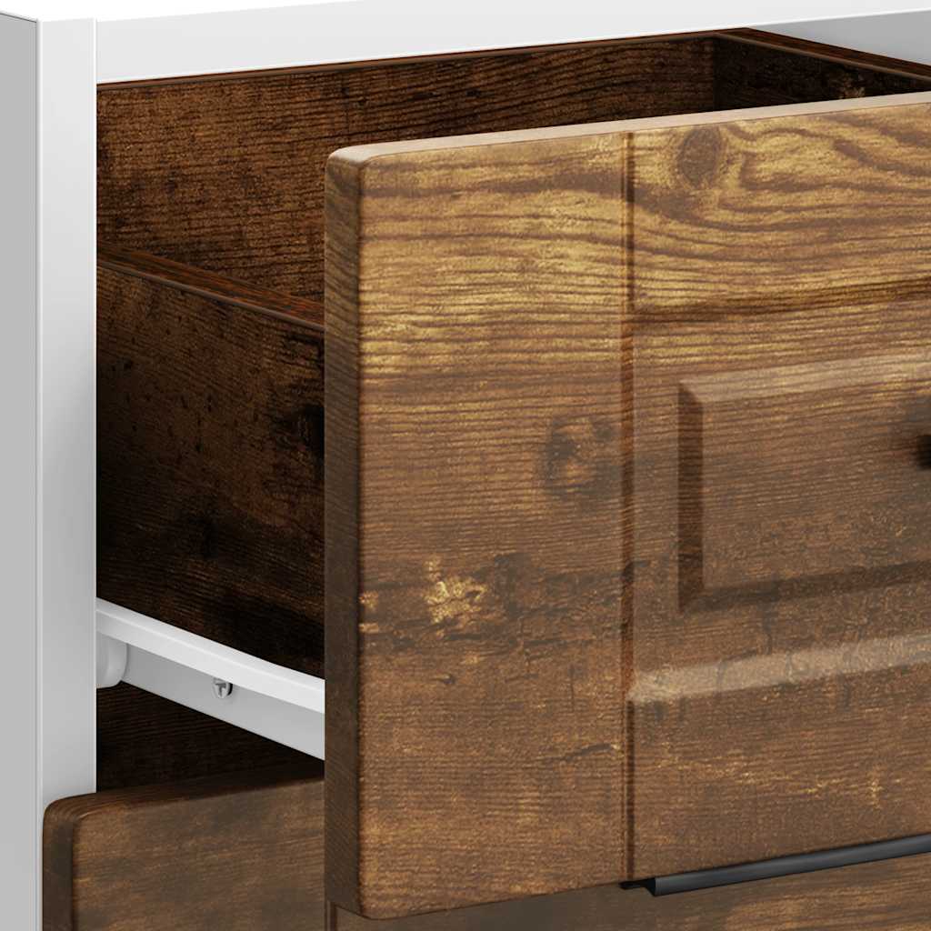 Kitchen cabinet, Porto, smoked oak, engineered wood