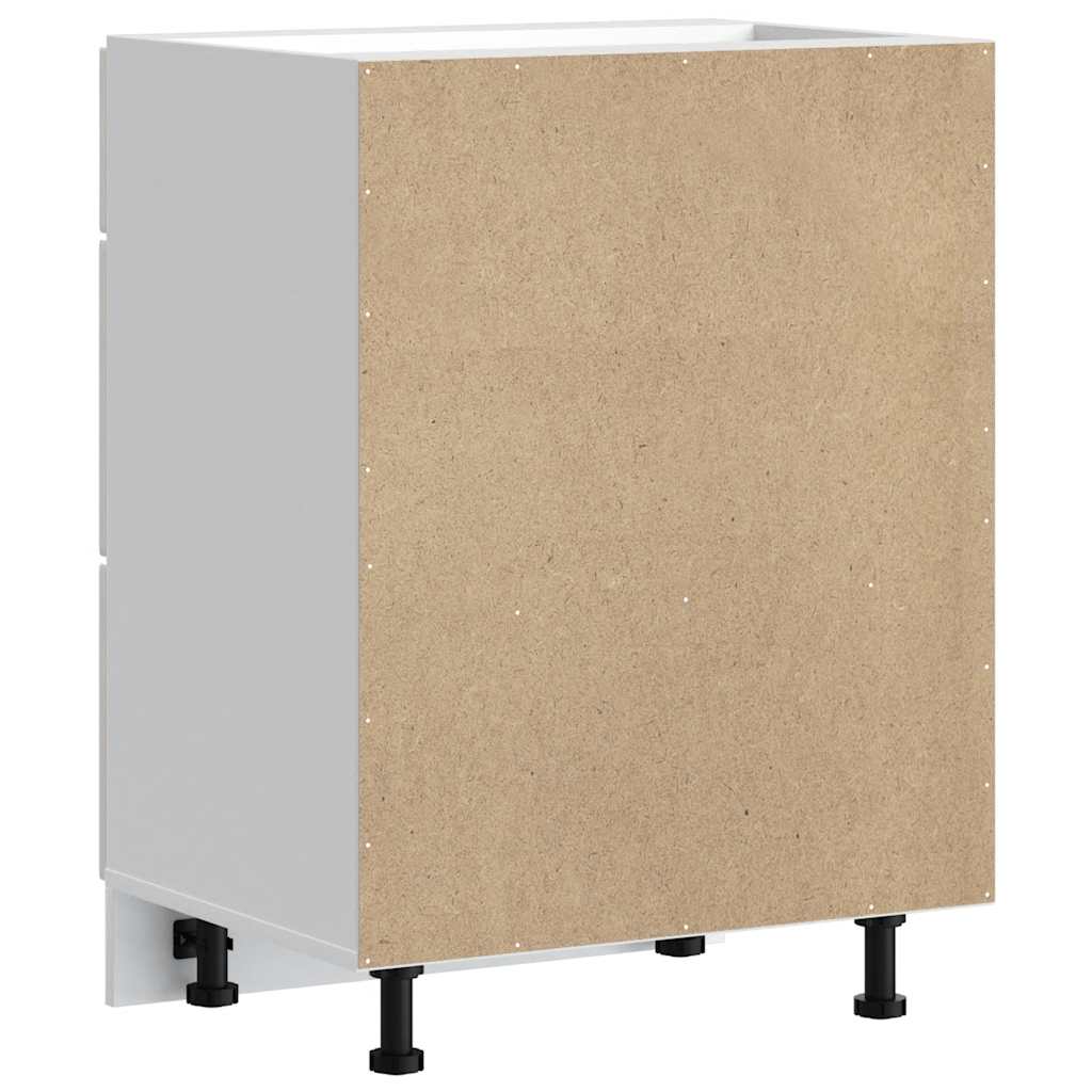 Kitchen cabinet, Lucca, white, engineered wood