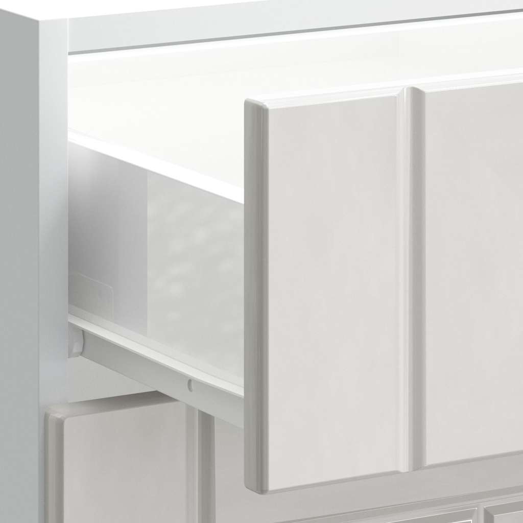Kitchen cabinet, Lucca, white, engineered wood