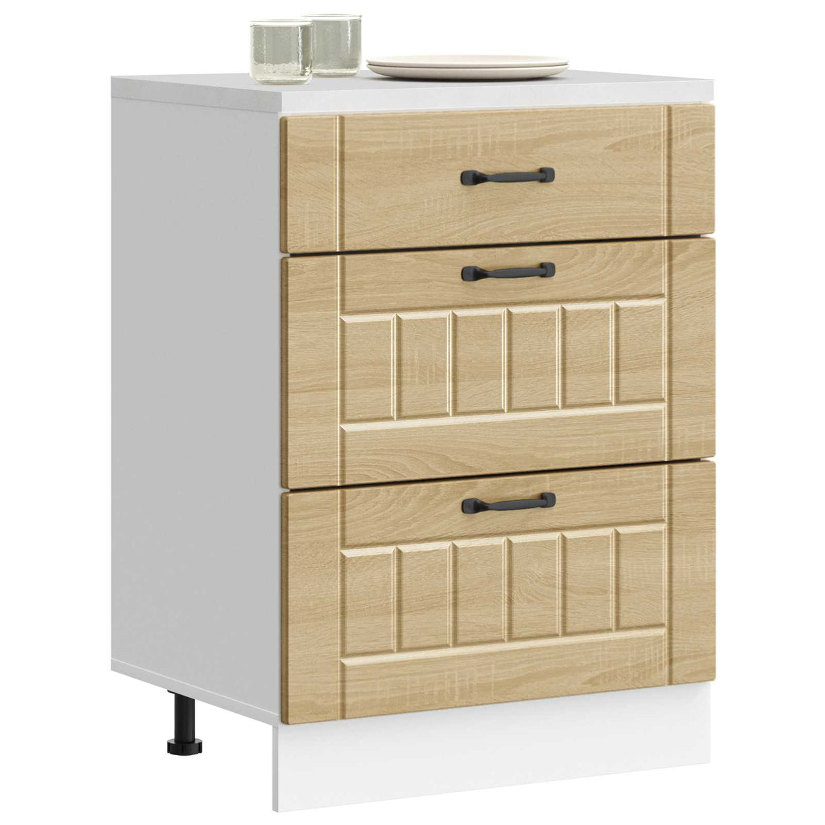 Kitchen cabinet, Lucca, Sonoma oak, engineered wood