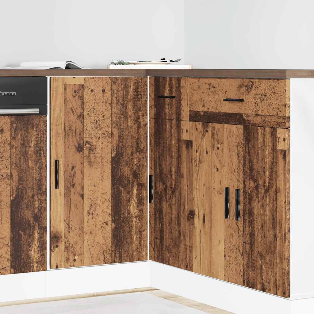 virtuves apakšējais skapis “Lyon” Old Wood Engineered Wood