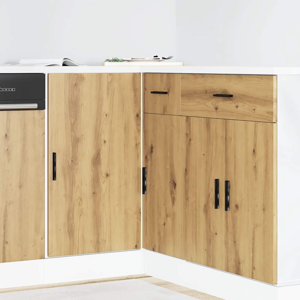 apakšējais virtuves skapītis “Lyon” Artisan Ozols, Inženierijas Koks