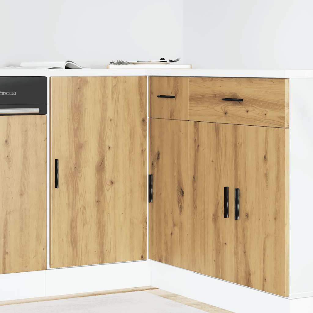 apakšējais virtuves skapītis “Lyon” Artisan Ozols, Inženierijas Koks