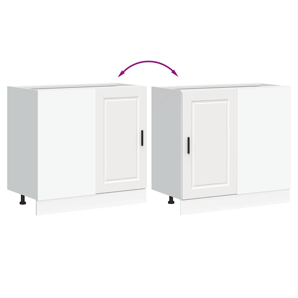 Kitchen cabinet, Porto, white, engineered wood