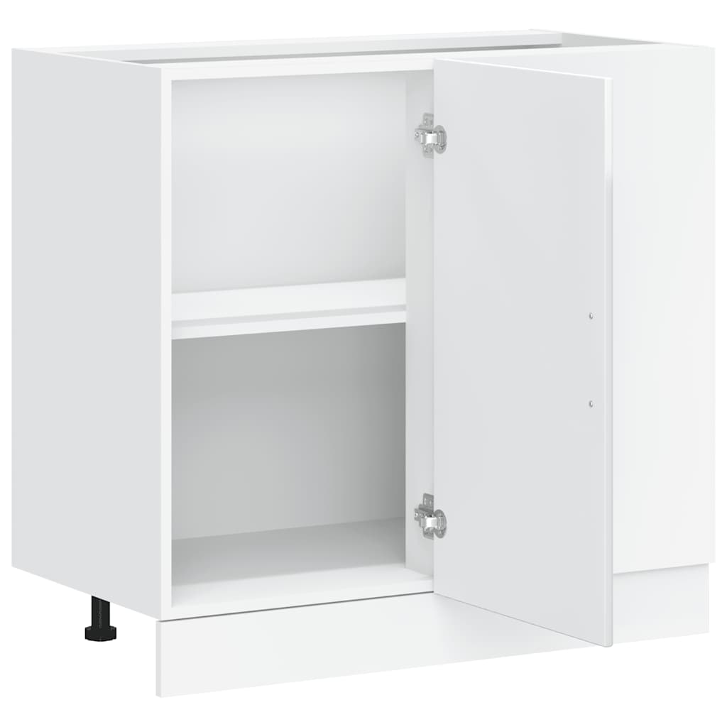 Kitchen cabinet, Porto, white, engineered wood