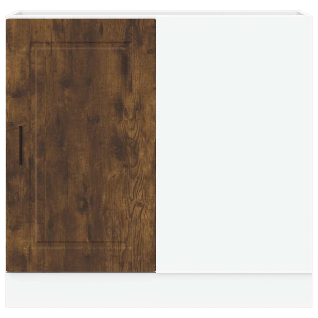 Kitchen cabinet, Porto, smoked oak, engineered wood