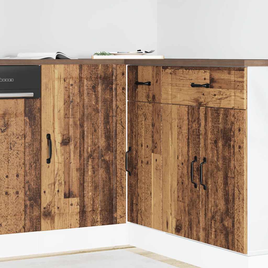 "Lucca" Base Cabinet Old Wood