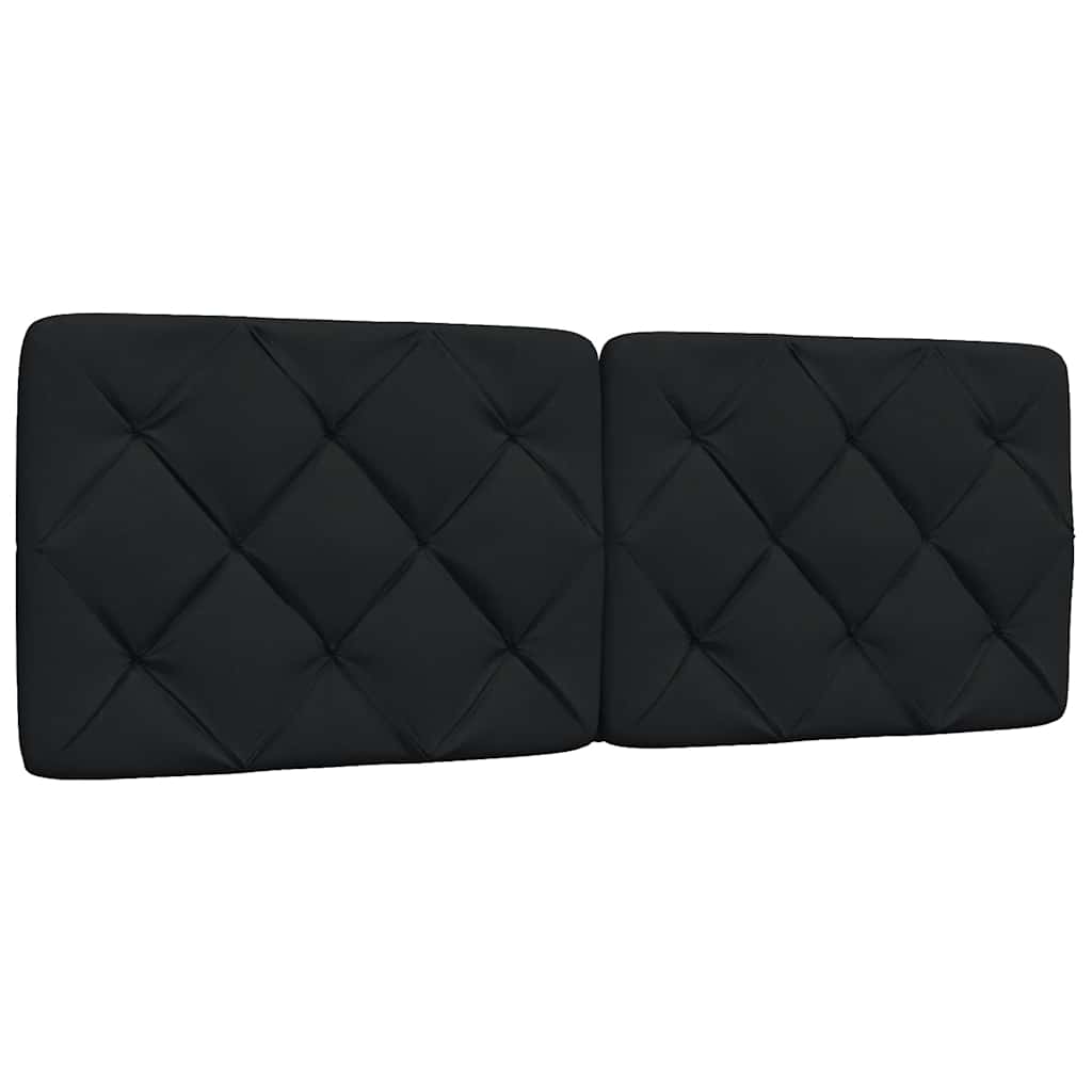 LED bed frame without mattress, black, 120x200 cm