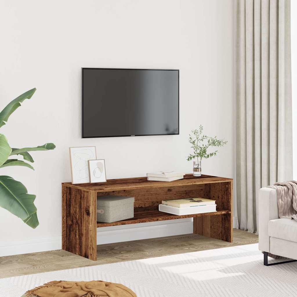 TV skapītis Old Wood 100x40x40 cm, inženierijas koksne