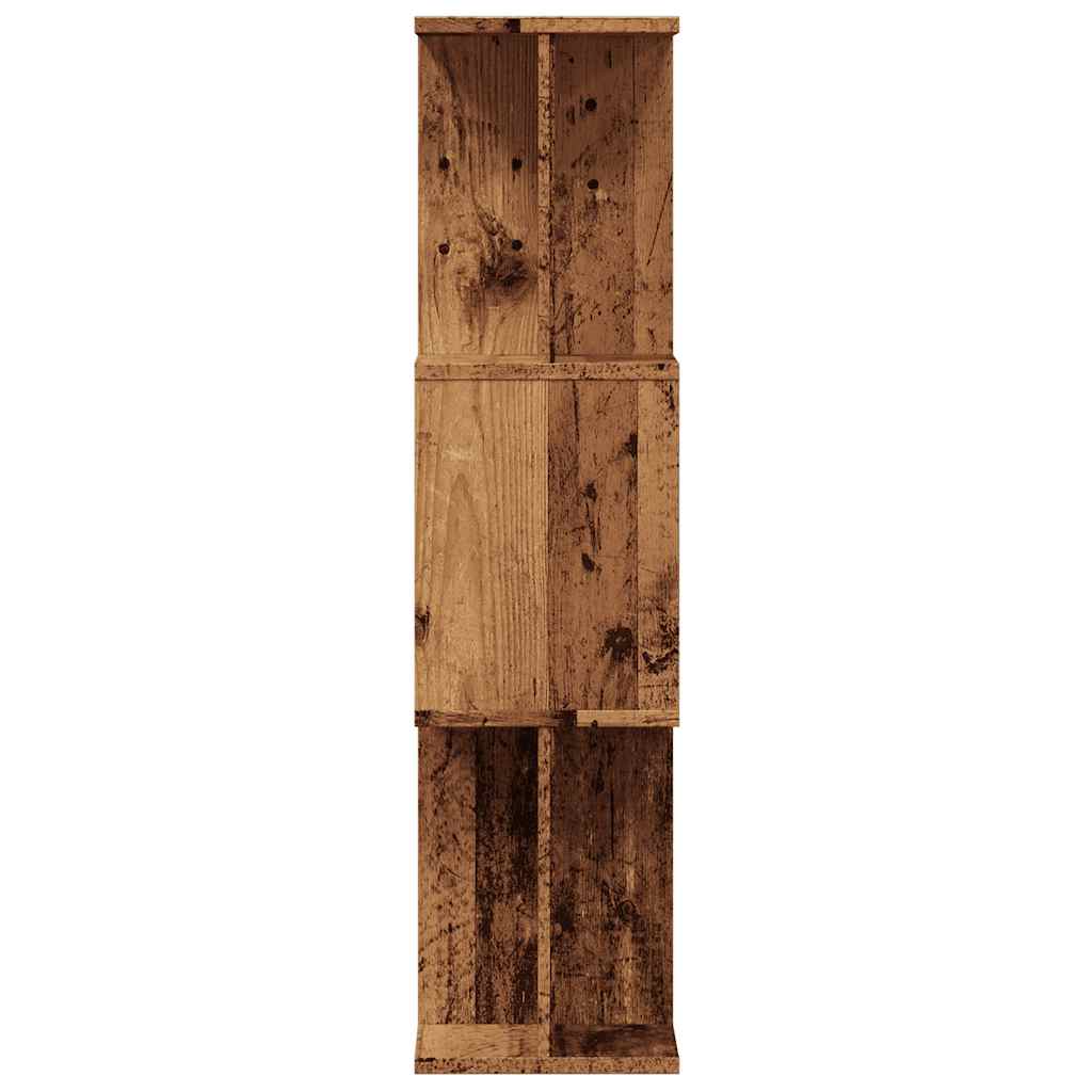 Grāmatu plaukts, koka, 80x24x96cm, apstrādāta koksne
